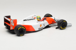 McLaren MP4/8 Ford #8 A. Senna Marlboro McLaren 1993 Minichamps 1:18 540931808 Kovina – slika 2 od 7