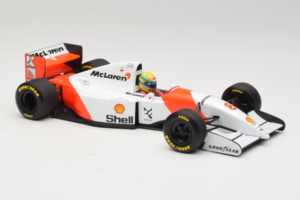 McLaren MP4/8 Ford #8 A. Senna Marlboro McLaren 1993 Minichamps 1:18 540931808 Kovina – slika 4 od 7