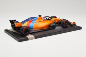McLaren MCL33 Renault #14 F. Alonso Last F1 Race Abu Dhabi GP 2018 Minichamps 1:18 537183914 Kovina – slika 3 od 6