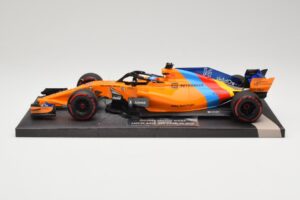 McLaren MCL33 Renault #14 F. Alonso Last F1 Race Abu Dhabi GP 2018 Minichamps 1:18 537183914 Kovina
