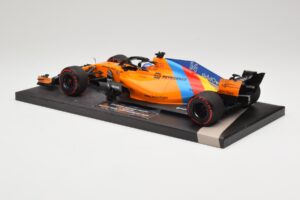 McLaren MCL33 Renault #14 F. Alonso Last F1 Race Abu Dhabi GP 2018 Minichamps 1:18 537183914 Kovina – slika 5 od 6