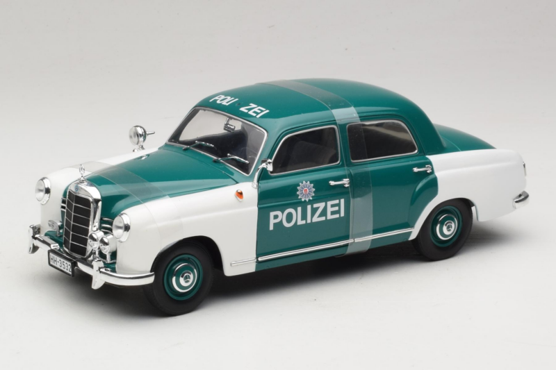 Mercedes 180 Ponton Polizei Revell 1:18 08863 Kovina