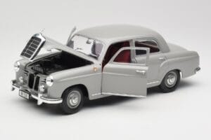 Mercedes 180 W120 Ponton Graphite Grey Revell 1:18 08974 Kovina – slika 2 od 8