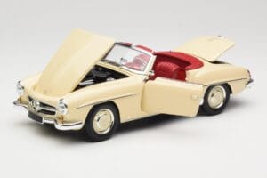 Mercedes 190 SL W121 Bež Minichamps 1:18 103037034 Kovina – slika 2 od 8