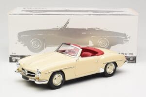 Mercedes 190 SL W121 Bež Minichamps 1:18 103037034 Kovina – slika 8 od 8