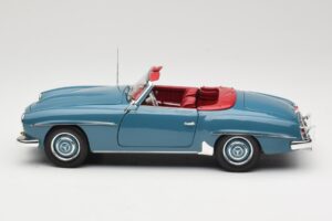 Mercedes 190 SL W121 Modra Minichamps 1:18 103037033 Kovina – slika 4 od 8