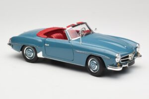 Mercedes 190 SL W121 Modra Minichamps 1:18 103037033 Kovina – slika 6 od 8