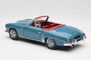 Mercedes 190 SL W121 Modra Minichamps 1:18 103037033 Kovina – slika 7 od 8