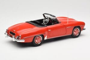 Mercedes 190 SL W121 Guards Red Minichamps 1:18 100037032 Kovina – slika 3 od 8