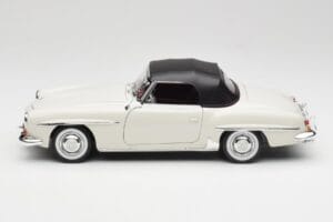 Mercedes 190 SL W121 Svetlo Siva Norev 1:18 B66040710 Kovina – slika 5 od 10