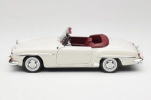 Mercedes 190 SL W121 Svetlo Siva Norev 1:18 B66040710 Kovina – slika 6 od 10