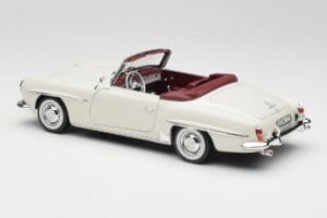 Mercedes 190 SL W121 Svetlo Siva Norev 1:18 B66040710 Kovina – slika 9 od 10
