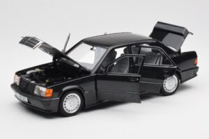 Mercedes 190E 2.3-16 W201 Črn Dealer Edition Norev 1:18 B66040663 Kovina – slika 2 od 8