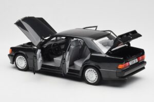 Mercedes 190E 2.3-16 W201 Črn Dealer Edition Norev 1:18 B66040663 Kovina – slika 5 od 8
