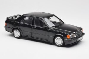 Mercedes 190E 2.3-16 W201 Črn Dealer Edition Norev 1:18 B66040663 Kovina – slika 6 od 8