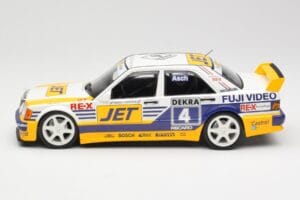 Mercedes 190E 2.5-16 EVO 1 W201 Team MS-Jet #4 R. Asch DTM 1989 Minichamps 1:18 155893604 Kovina – slika 3 od 6