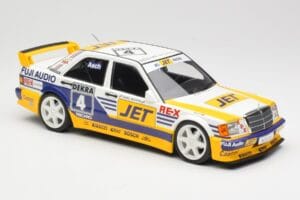 Mercedes 190E 2.5-16 EVO 1 W201 Team MS-Jet #4 R. Asch DTM 1989 Minichamps 1:18 155893604 Kovina – slika 4 od 6