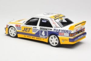 Mercedes 190E 2.5-16 EVO 1 W201 Team MS-Jet #4 R. Asch DTM 1989 Minichamps 1:18 155893604 Kovina – slika 5 od 6