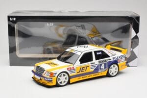 Mercedes 190E 2.5-16 EVO 1 W201 Team MS-Jet #4 R. Asch DTM 1989 Minichamps 1:18 155893604 Kovina – slika 6 od 6