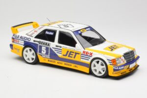 Mercedes 190E 2.5-16 EVO 1 W201 Team MS-Jet #5 M. Reuter DTM 1989 Minichamps 1:18 155893605 Kovina – slika 4 od 6