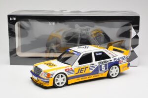 Mercedes 190E 2.5-16 EVO 1 W201 Team MS-Jet #5 M. Reuter DTM 1989 Minichamps 1:18 155893605 Kovina – slika 6 od 6