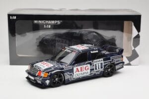 Mercedes 190E 2.5-16 EVO 1 W201 Team Snobeck #11 D. Snobeck DTM 1989 Minichamps 1:18 155893611 Kovina – slika 6 od 6