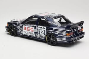 Mercedes 190E 2.5-16 EVO 1 W201 Team Snobeck #12 A. Cudini DTM 1989 Minichamps 1:18 155893612 Kovina – slika 5 od 6
