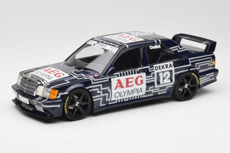 Mercedes 190E 2.5-16 EVO 1 W201 Team Snobeck #12 A. Cudini DTM 1989 Minichamps 1:18 155893612 Kovina