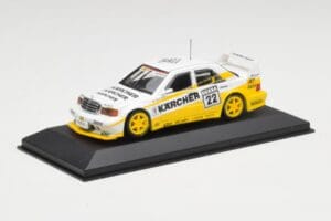 Mercedes 190E 2.5-16 Evo 2 W201 #22 MS Kärcher Schmickler DTM 1990 Minichamps 1:43 13120 Kovina – slika 2 od 4