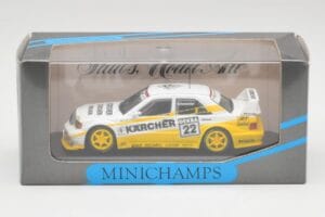 Mercedes 190E 2.5-16 Evo 2 W201 #22 MS Kärcher Schmickler DTM 1990 Minichamps 1:43 13120 Kovina – slika 4 od 4