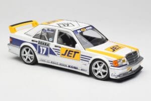 Mercedes 190E 2.5-16 EVO I W201 #17 Team MS-Jet J. van Ommen DTM 1990 Minichamps 1:18 155903617 Kovina – slika 2 od 6