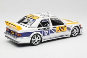 Mercedes 190E 2.5-16 EVO I W201 #17 Team MS-Jet J. van Ommen DTM 1990 Minichamps 1:18 155903617 Kovina – slika 3 od 6
