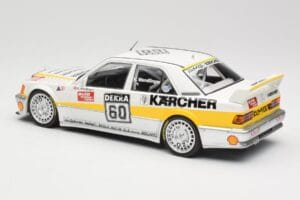 Mercedes 190E 2.5-16 EVO I W201 #60 Team AMG Mercedes K. Wendlinger DTM 1990 Minichamps 1:18 155903660 Kovina – slika 4 od 6