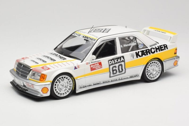 Mercedes 190E 2.5-16 EVO I W201 #60 Team AMG Mercedes K. Wendlinger DTM 1990 Minichamps 1:18 155903660 Kovina
