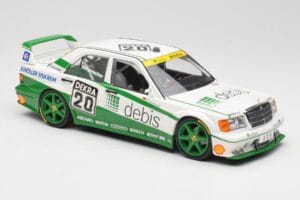 Mercedes 190E 2.5-16 EVO II W201 #20 Team Zakspeed M. Schumacher DTM 1991 Minichamps 1:18 155913620 Kovina – slika 2 od 6