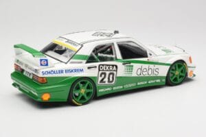 Mercedes 190E 2.5-16 EVO II W201 #20 Team Zakspeed M. Schumacher DTM 1991 Minichamps 1:18 155913620 Kovina – slika 3 od 6