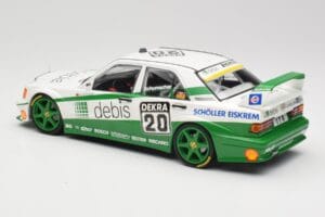 Mercedes 190E 2.5-16 EVO II W201 #20 Team Zakspeed M. Schumacher DTM 1991 Minichamps 1:18 155913620 Kovina – slika 4 od 6