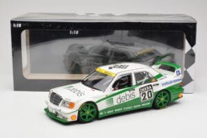 Mercedes 190E 2.5-16 EVO II W201 #20 Team Zakspeed M. Schumacher DTM 1991 Minichamps 1:18 155913620 Kovina – slika 6 od 6