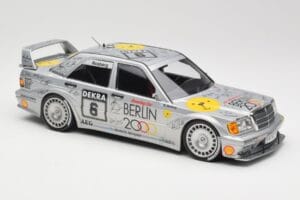 Mercedes 190E 2.5-16 EVO II W201 #6 Team AMG Mercedes K. Rosberg DTM 1992 Minichamps 1:18 155923606 Kovina – slika 2 od 6