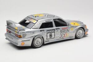 Mercedes 190E 2.5-16 EVO II W201 #6 Team AMG Mercedes K. Rosberg DTM 1992 Minichamps 1:18 155923606 Kovina – slika 3 od 6