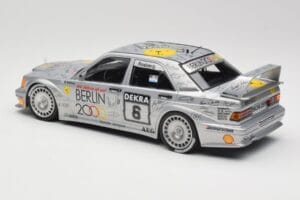 Mercedes 190E 2.5-16 EVO II W201 #6 Team AMG Mercedes K. Rosberg DTM 1992 Minichamps 1:18 155923606 Kovina – slika 4 od 6