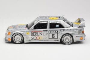 Mercedes 190E 2.5-16 EVO II W201 #6 Team AMG Mercedes K. Rosberg DTM 1992 Minichamps 1:18 155923606 Kovina – slika 5 od 6