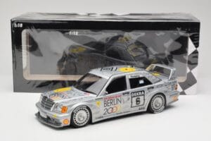 Mercedes 190E 2.5-16 EVO II W201 #6 Team AMG Mercedes K. Rosberg DTM 1992 Minichamps 1:18 155923606 Kovina – slika 6 od 6