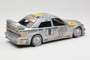 Mercedes 190E 2.5-16 EVO II W201 #8 Zung Fu E. Lohr Guia Race Macau 1992 Minichamps 1:18 155923608 Kovina – slika 3 od 6