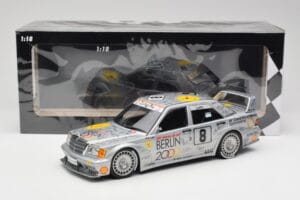 Mercedes 190E 2.5-16 EVO II W201 #8 Zung Fu E. Lohr Guia Race Macau 1992 Minichamps 1:18 155923608 Kovina – slika 6 od 6