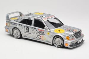 Mercedes 190E 2.5-16 EVO II W201 #9 Zung Fu K. Ludwig Guia Race Macau 1992 Minichamps 1:18 155923609 Kovina – slika 2 od 6