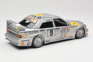 Mercedes 190E 2.5-16 EVO II W201 #9 Zung Fu K. Ludwig Guia Race Macau 1992 Minichamps 1:18 155923609 Kovina – slika 3 od 6