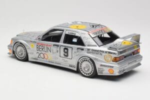 Mercedes 190E 2.5-16 EVO II W201 #9 Zung Fu K. Ludwig Guia Race Macau 1992 Minichamps 1:18 155923609 Kovina – slika 4 od 6