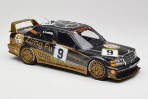 Mercedes 190E 2.5-16 EVO II W201 #9 Zung Fu K. Ludwig Guia Race Macau 1991 Minichamps 1:18 155913609 Kovina – slika 2 od 6