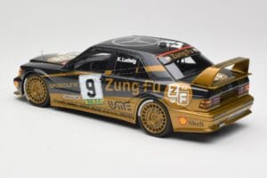 Mercedes 190E 2.5-16 EVO II W201 #9 Zung Fu K. Ludwig Guia Race Macau 1991 Minichamps 1:18 155913609 Kovina – slika 4 od 6